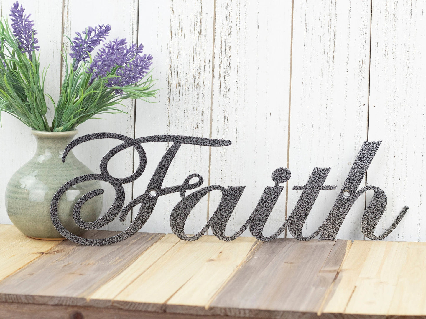 Faith Metal Wall Art, Metal Sign, Faith Sign, Spiritual, Religious, Inspirational, Metal Wall Decor, Wall Hanging, Metal Art Laser Cut Metal Signs Custom Gift Ideas