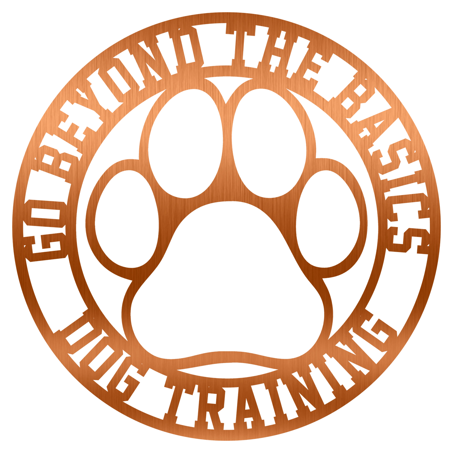 Custom Laser Cut Metal Dog Paw Sign Dog Drinking Station Plaque Dog Sign Hospitality Dog Paw Sign