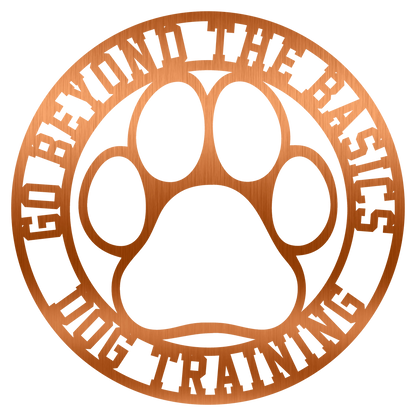 Custom Laser Cut Metal Dog Paw Sign Dog Drinking Station Plaque Dog Sign Hospitality Dog Paw Sign