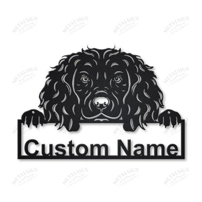 Boykin Spaniel Dog Personalized Metal Wall Decor, Cut Metal Sign, Metal Wall Art, Metal House Sign Laser Cut Metal Signs Custom Gift Ideas