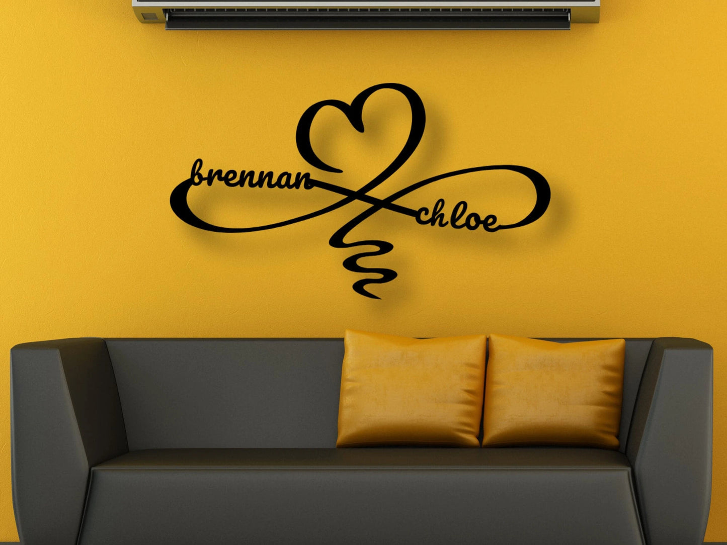 Personalized Infinity Sign, Infinity Metal Sign, Infinity Name Sign , Infinity Sign Gift, Name Infinity Sign, Metal Infinity Sign, Heart Laser Cut Metal Signs Custom Gift Ideas