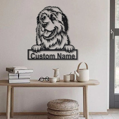 Personalized Great Pyrenees Dog Metal Sign Art, Custom Great Pyrenees Dog Metal Sign, Dog Gift, Birthday Gift, Animal Funny, Laser Cut Metal Signs Custom Gift Ideas