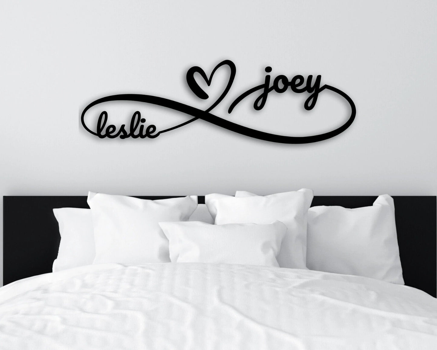 Personalized Anniversary Gift, Valentines Day Gift, Cuples Name Anniversary Gift, Infinity Name Sign,custom Anniversary Gift, Metal Laser Cut Metal Signs Custom Gift Ideas