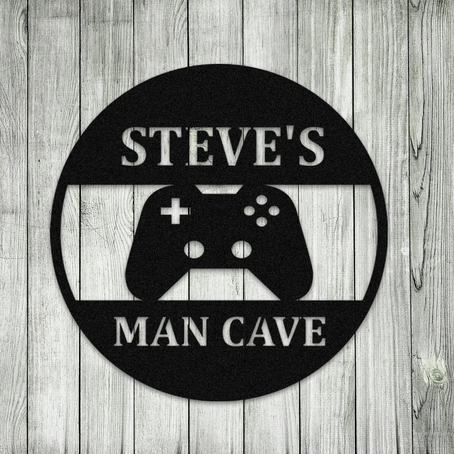 Personalized Gamer Man Cave, Home Decor, Gift For Playing Games Lovers Laser Cut Metal Signs Custom Gift Ideas