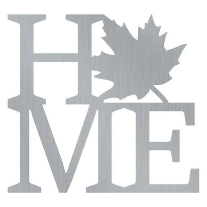 Home Stack Leaf Customized Metal Signs, Custom Metal Sign, Custom Signs, Metal Sign, Metal Laser Cut Metal Signs Custom Gift Ideas