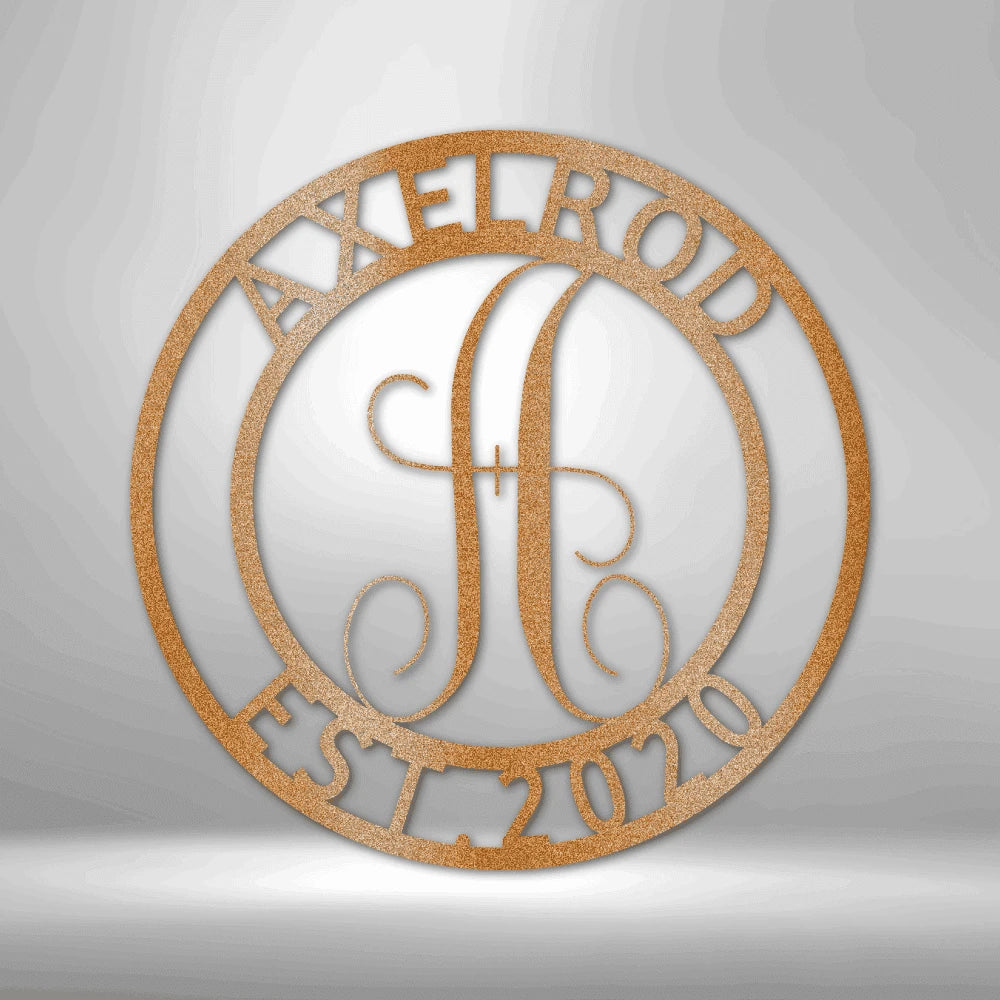 Personalized Family Name Steel Art Wall Decor Metal Name Sign Laser Cut Metal Signs Custom Gift Ideas