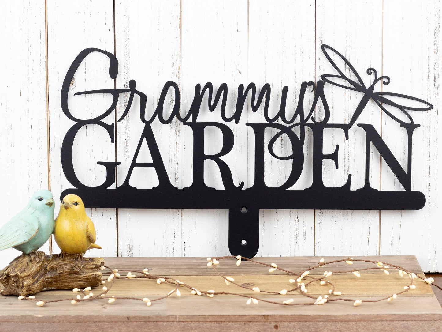 Custom Metal Garden Name Sign Custom Garden Sign Gift For Her Garden Sign Metal Sign Name Sign Personalized Sign, Laser Cut Metal Signs Custom Gift Ideas