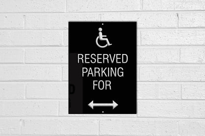 Custom Parking Sign Made Of Aluminum, Reserved Parking Sign, Personalized Parking Sign, Employee Parking Sign, Laser Cut Metal Signs Custom Gift Ideas