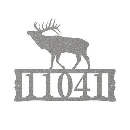 Elk Metal Address Plaque For House Address Number Metal Address Sign House Numbers Front Porch Address