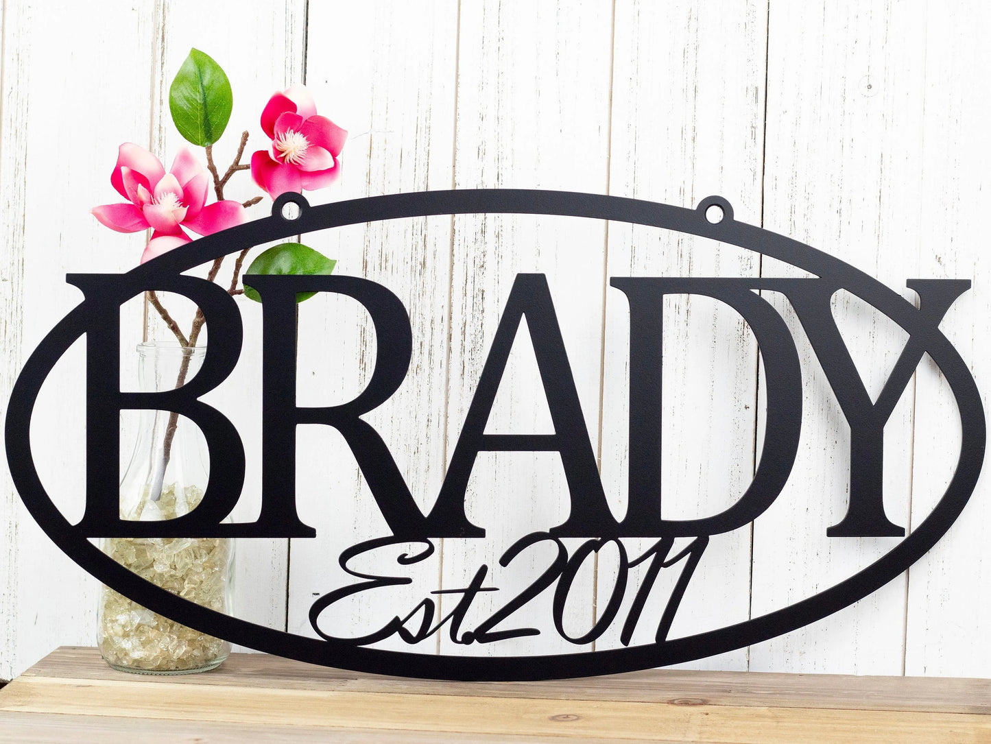 Family Established Metal Sign, Name Sign, Established, Metal Wall Art, Custom Sign, Outdoor Sign, House Sign, Personalized Sign, Laser Cut Metal Signs Custom Gift Ideas