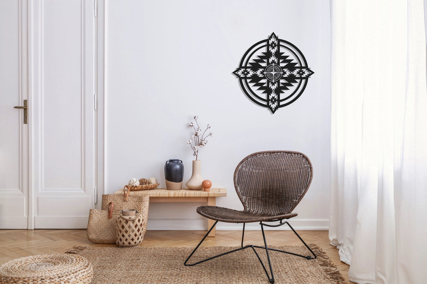 Native American Metal Wall Art, Home Decor, Outdoor Metal Wall Decor, Housewarming Gift, Home Office Living Room Decor, Farmhouse Decor, Metal Laser Cut Metal Signs Custom Gift Ideas
