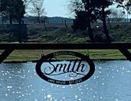 Large Personalized, Metal Sign With Your Name, Metal Wall Art, Metal House Sign Laser Cut Metal Signs Custom Gift Ideas