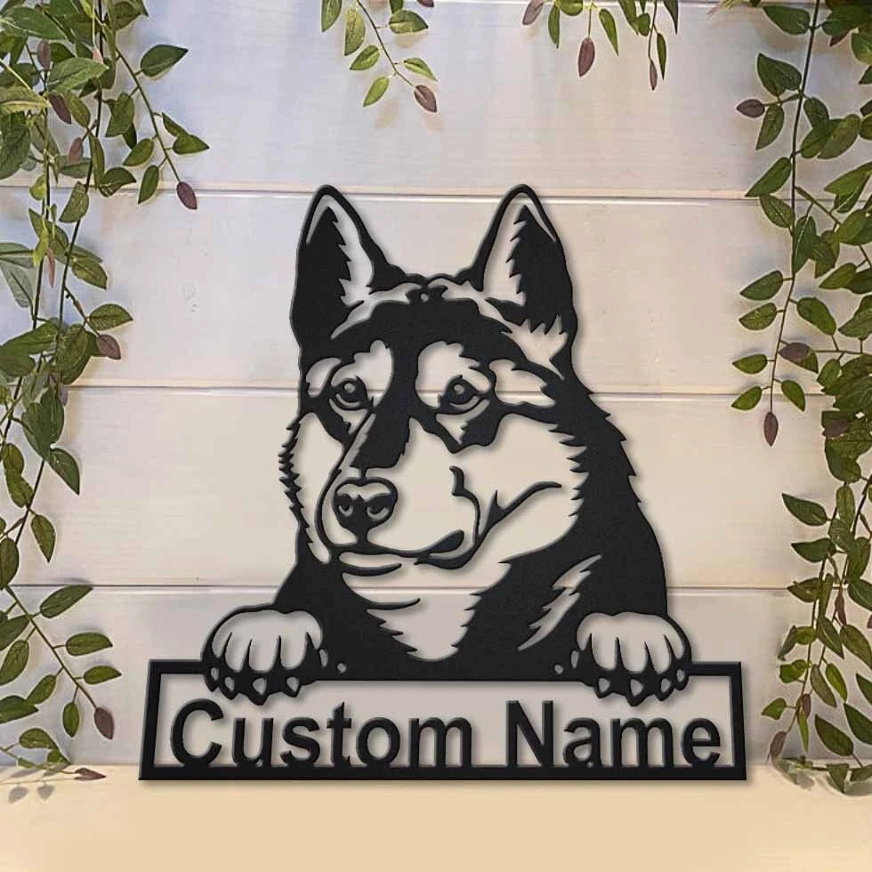 Personalized West Siberian Laika Dog Metal Sign Art, Custom West Siberian Laika Dog Metal Sign, Dog Gift, Birthday Gift, Animal Funny, Laser Cut Metal Signs Custom Gift Ideas