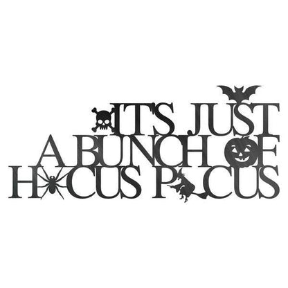 Hocus Pocus Customized Metal Signs, Custom Metal Sign, Custom Signs, Metal Sign, Metal Laser Cut Metal Signs Custom Gift Ideas