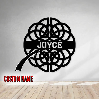 Celtic Knot Monogram Sign, Custom Celtic Name, Irish Wedding Gift, Celtic Housewarming Gift, Celtic Wedding Gift Laser Cut Metal Signs Custom Gift Ideas
