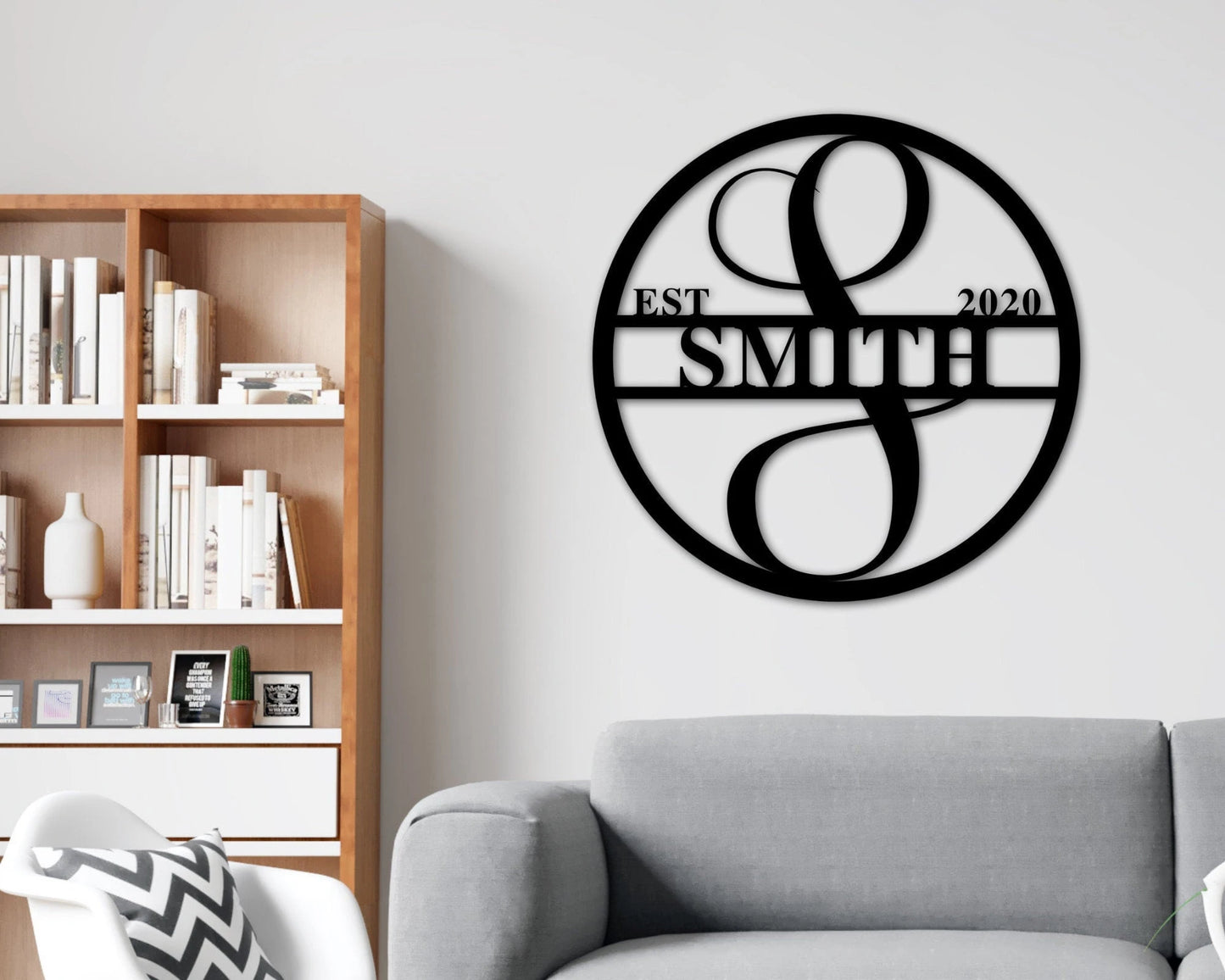 Mothers Day Gift, Gift For Mom, Last Name Metal Sign Est, Family Name Sign, Personalized Metal Wall Decor, Housewarming Gift, Welcome Sign Laser Cut Metal Signs Custom Gift Ideas