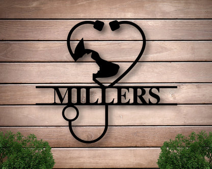 Personalized Metal Vet Sign, Metal Animal Care Sign, Custom Metal Veterinarian Sign, Personalized Clinic Sign, Custom Vet House Decor Laser Cut Metal Signs Custom Gift Ideas