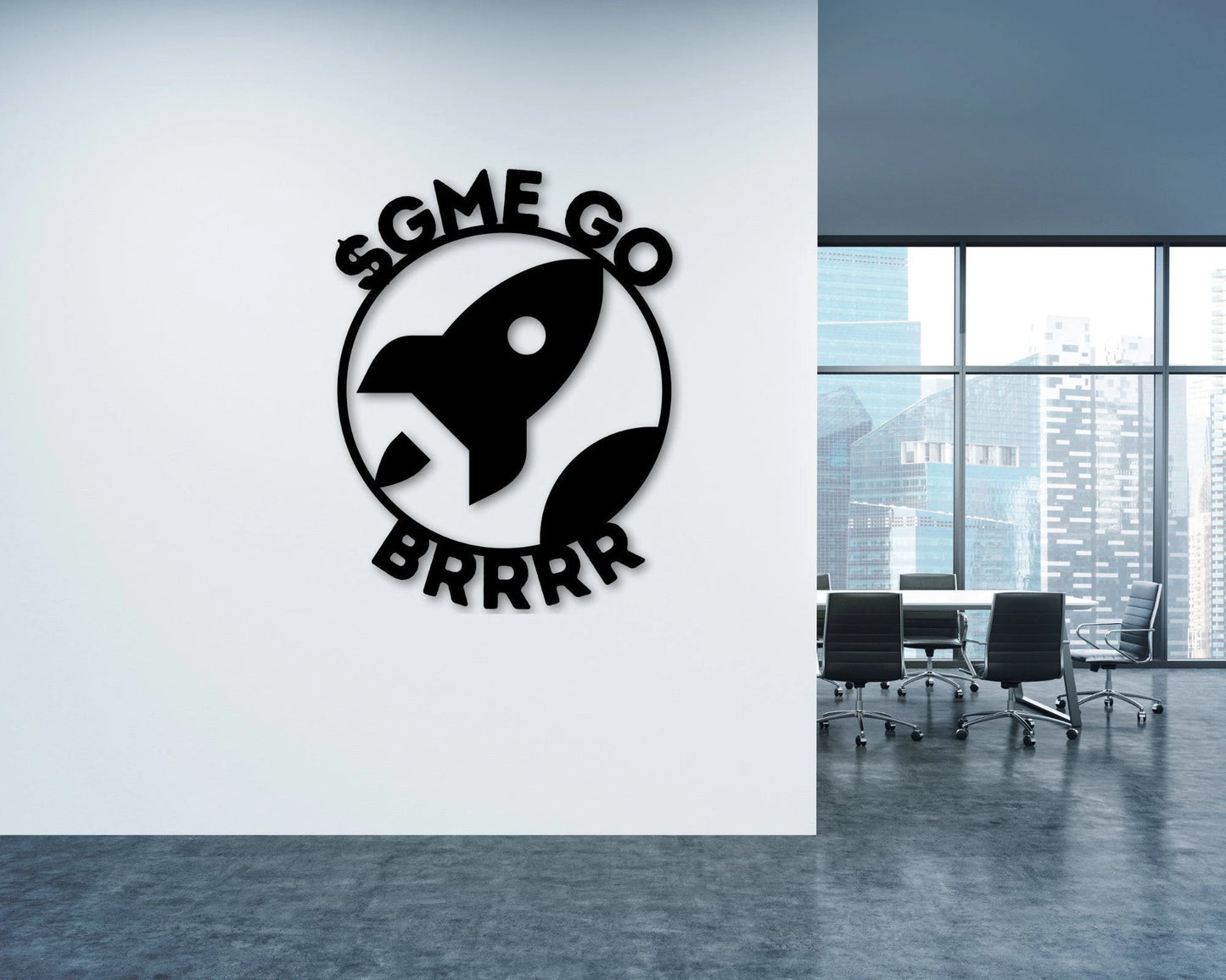 Gme Go Brrr, To The Moon, Office Sign, Custom Metal Sign, Wallstreet Sign, Wallstreetbets, Dfv, Gamestop Stock, Diamond Hands, Personalized Laser Cut Metal Signs Custom Gift Ideas