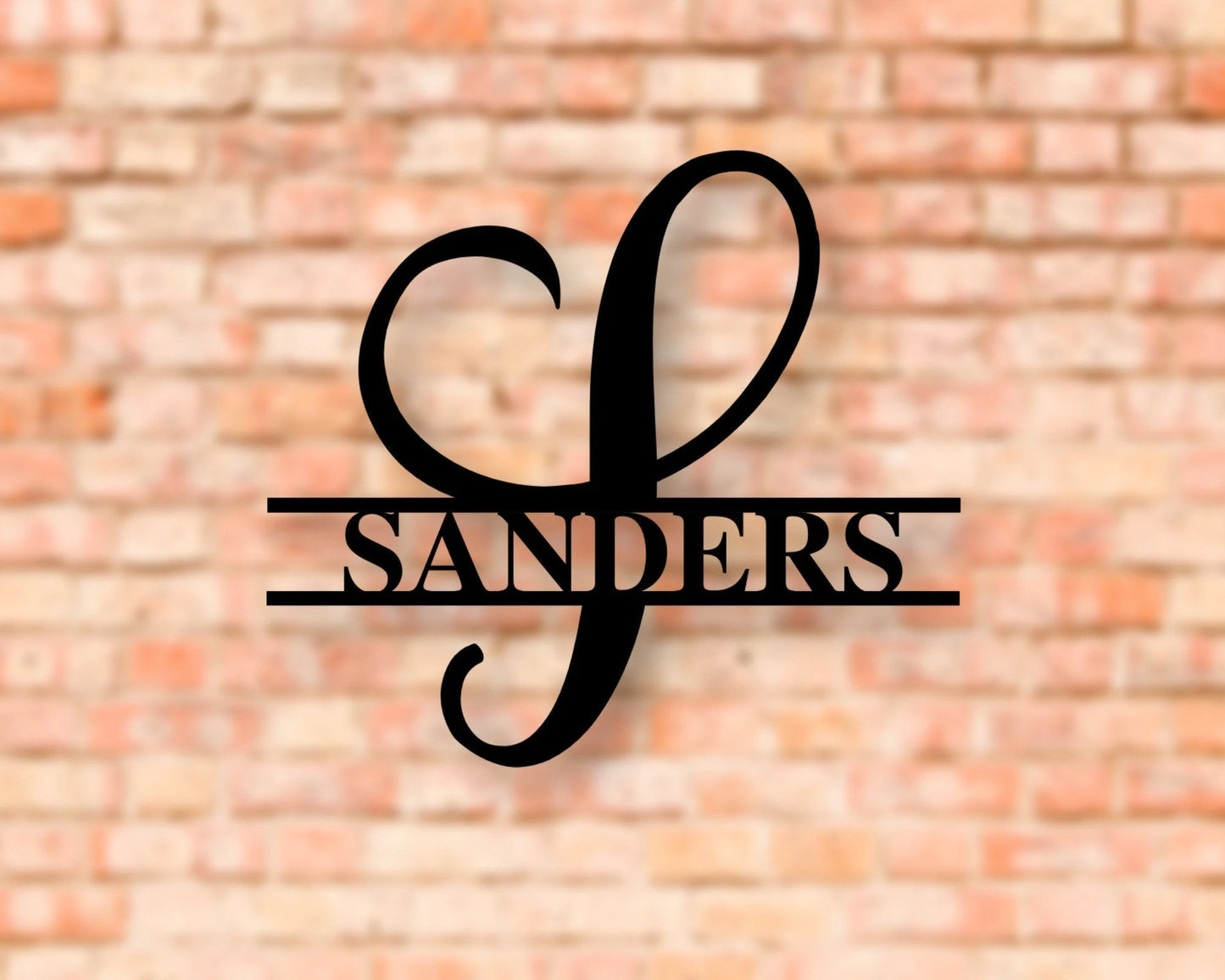 Personalized Signs For Home Last Name Metal Sign Metal Monogram Sign Family Name Sign Welcome Front Porch Sign Gift