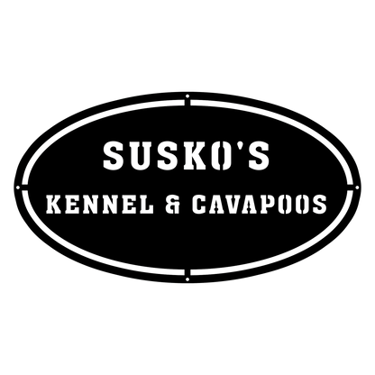 Oval Personalized Business Sign Cut Metal Sign, Wall Decor Metal Sign, Home Decor Metal Art Laser Cut Metal Signs Custom Gift Ideas