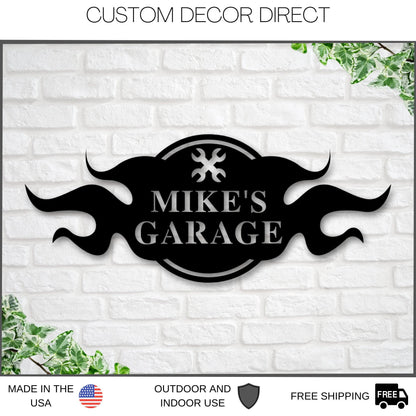 Christmas Gift, Personalized Gift For Him, Husband Gift, Custom Garage Sign, Metal Shop Sign, Metal Workshop Sign, Metal Sign, Bestseller Laser Cut Metal Signs Custom Gift Ideas