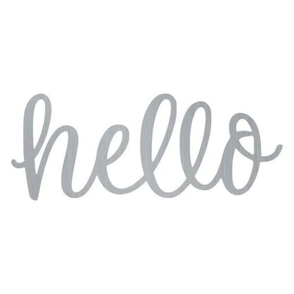 Hello Customized Metal Signs, Custom Metal Sign, Custom Signs, Metal Sign, Metal Laser Cut Metal Signs Custom Gift Ideas