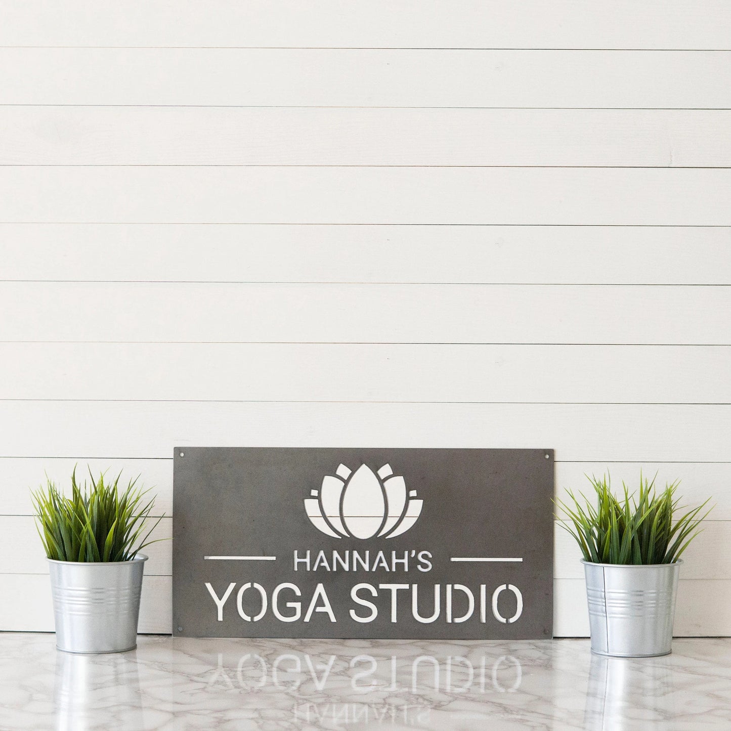 Custom Yoga Sign, Custom Gym Sign, Custom Home Gym Sign, Yoga Sign, Personalized Gym Signs, Gifts For Her, Anniversary Gifts, Laser Cut Metal Signs Custom Gift Ideas