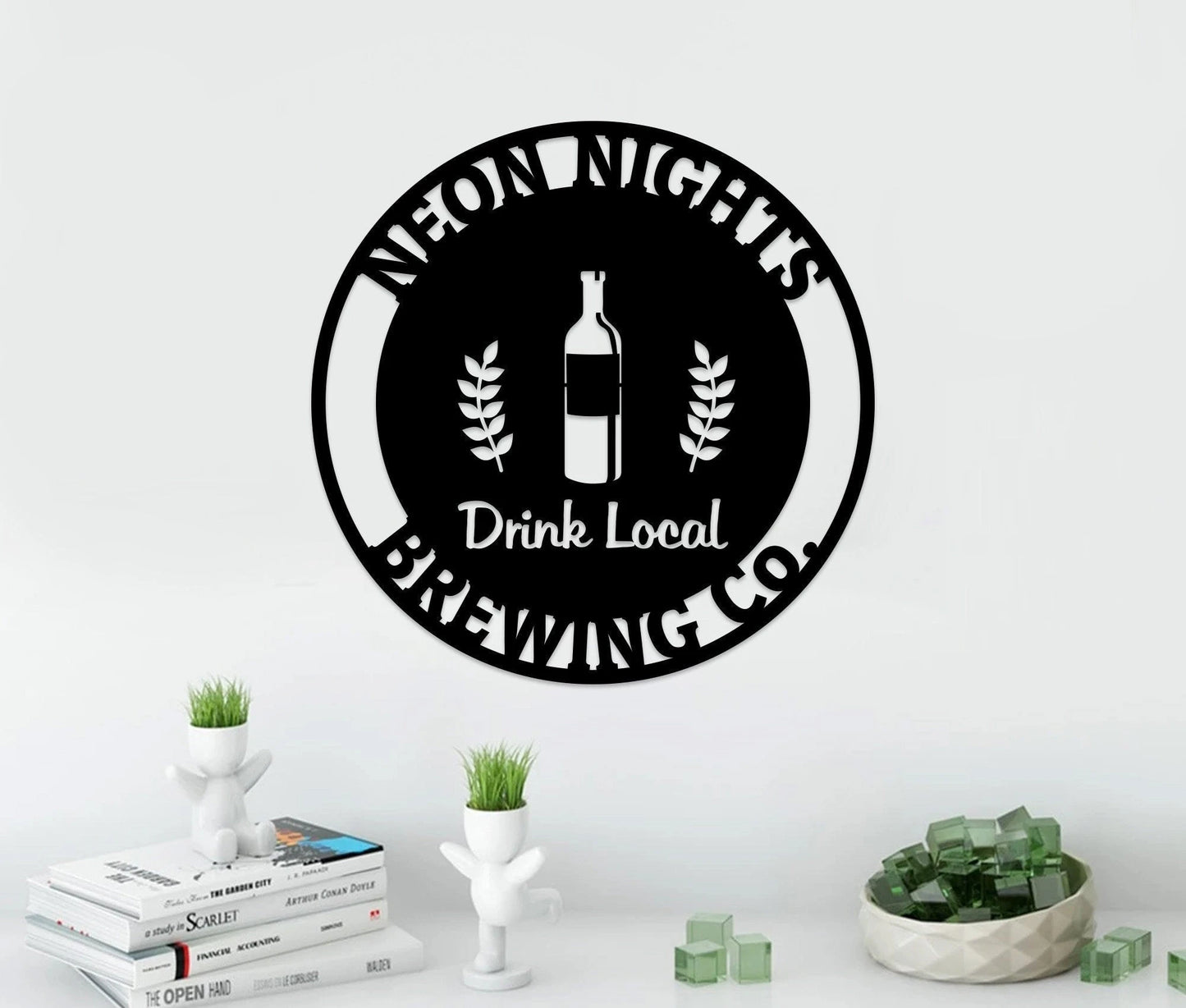 Personalized Brewery Metal Sign Metal Wall Art Housewarming Gift Gift For Him Boyfriend Gift Husband Gift Metal Wall Yorch Laser Cut Metal Signs Custom Gift Ideas