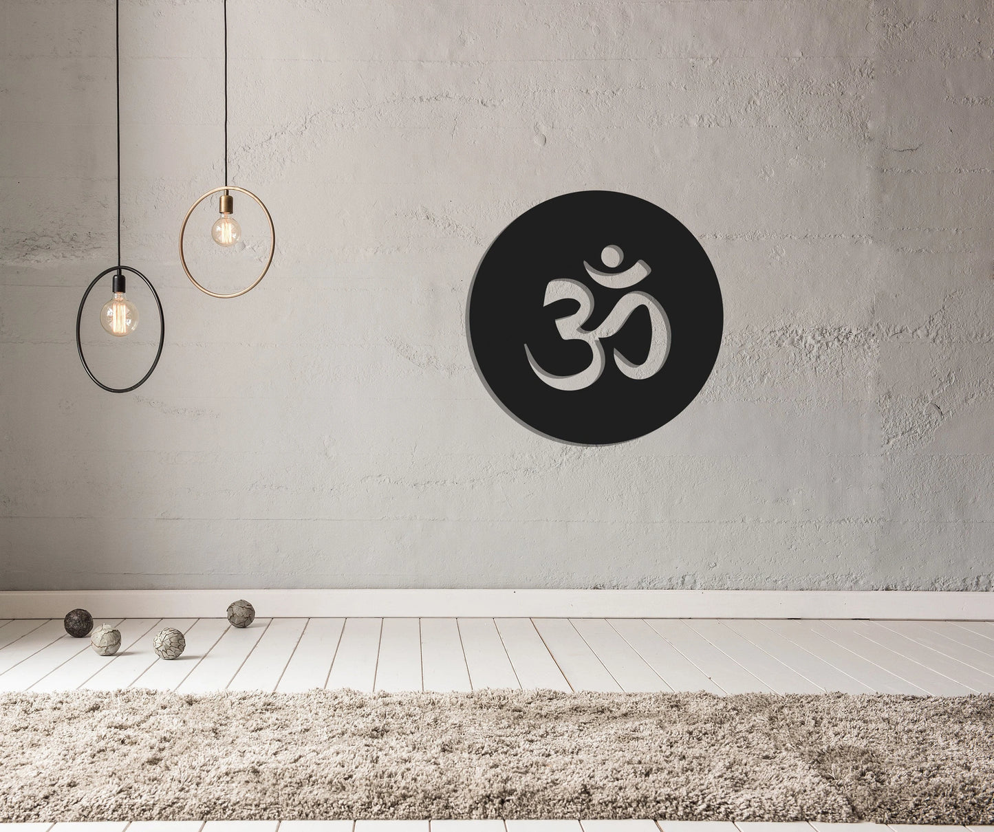 Metal Wall Decor, Om, Home Decor, Housewarming Gift, Yoga Studio Decor, Metal Wall Art,, Metal Laser Cut Metal Signs Custom Gift Ideas