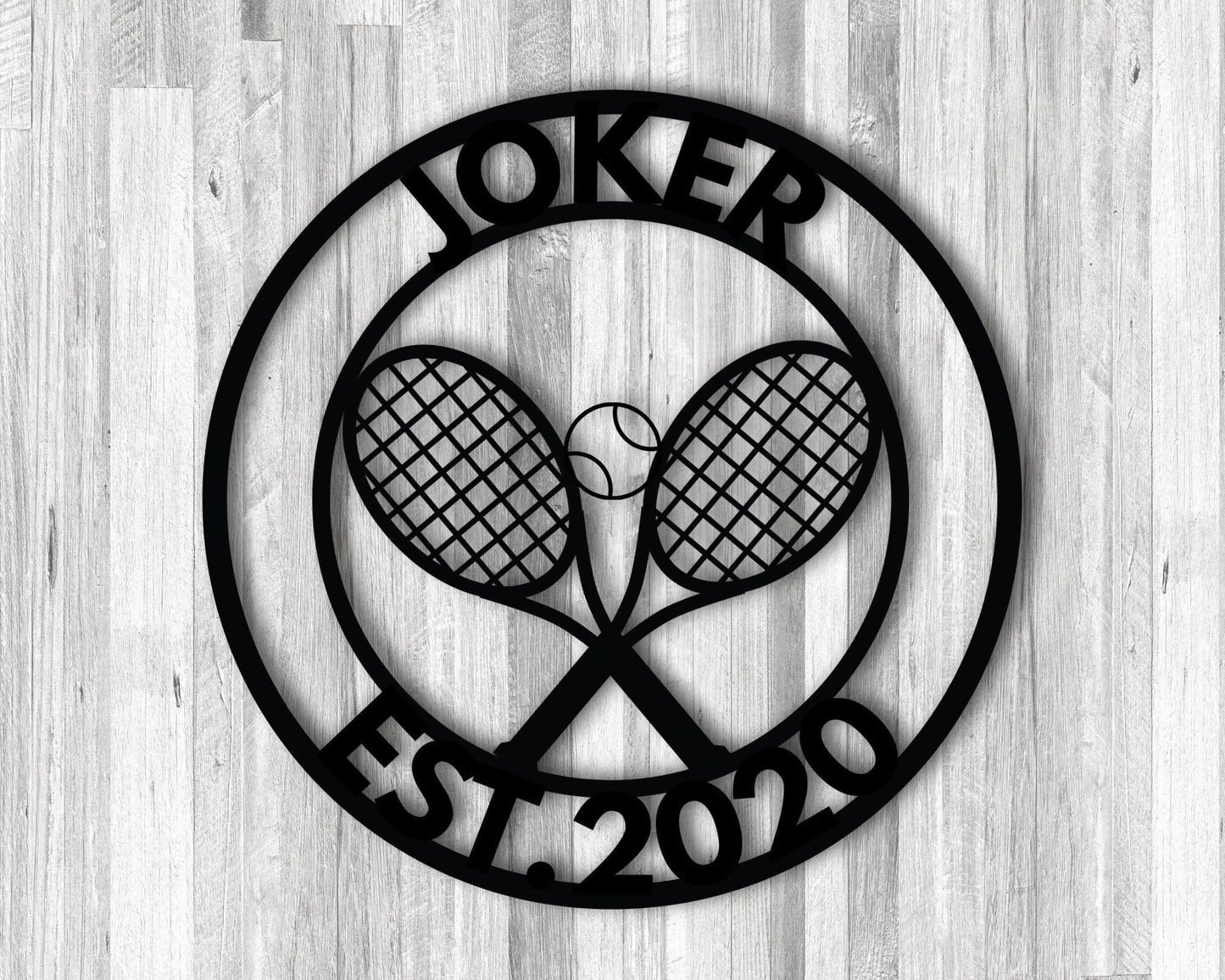 Personalized Tennis Sign, Metal Tennis Wall Art, Tennis Sign, Tennis Metal Sign, Tennis , Metal Wall Art, Sport Sign, Personalized Sign Laser Cut Metal Signs Custom Gift Ideas