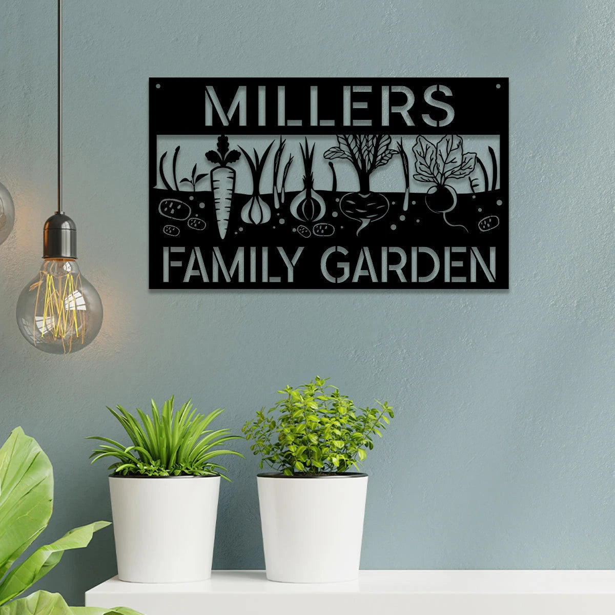Metal Garden Sign, Custom Garden Stake, Home Decor, Gift For Her, Gardening Lovers, Metal Laser Cut Metal Signs Custom Gift Ideas