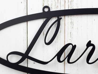 Custom Metal Sign, Name Sign, Last Name Sign, Family Name Sign, Metal Wall Art, Outdoor Sign, Custom Sign, Personalized Name Sign, Laser Cut Metal Signs Custom Gift Ideas