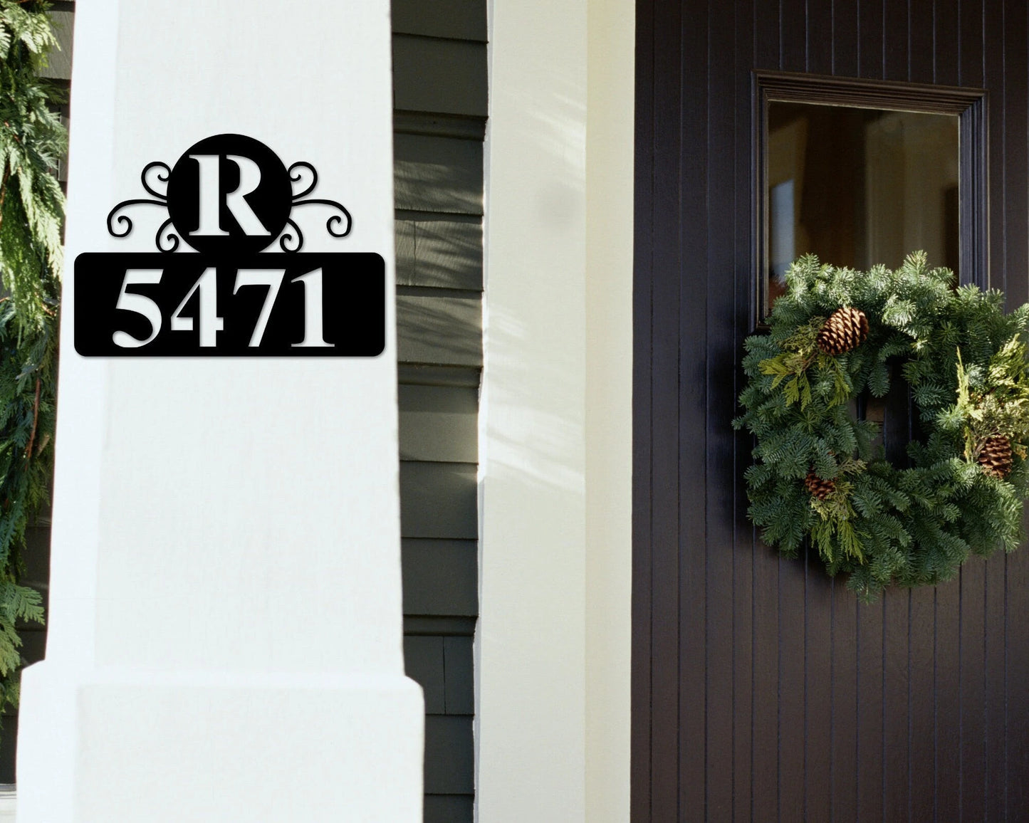 Address Sign, Metal Address Sign, House Numbers, Custom Address Sign, Home Address Sign, Address Number, Metal Address Plaque, Closing Gift Laser Cut Metal Signs Custom Gift Ideas