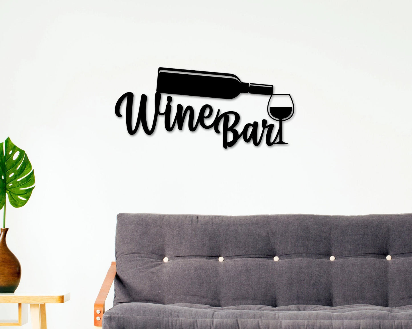Personalized Bar Metal Sign, Pub Bar Decor, Rustic Home Decor, Basement Bar, Wine Decor, Wine Bar Sign, Mother's Day Gift, Wine Gifts, Wine Laser Cut Metal Signs Custom Gift Ideas