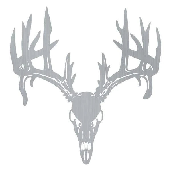 Deer Skull Customized Metal Signs, Custom Metal Sign, Custom Signs, Metal Sign Laser Cut Metal Signs Custom Gift Ideas