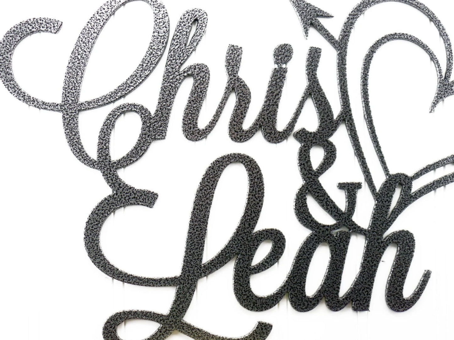 Custom Name Sign Heart, Metal, Silver, Valentine Gift, Metal Sign, Custom Sign, Wedding Sign, Personalized Sign, Laser Cut Metal Signs Custom Gift Ideas
