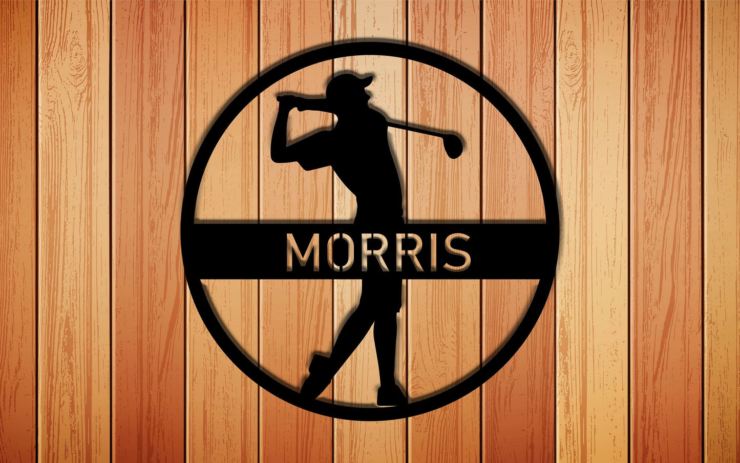 Personalized Golf Sign, Personalized Golf Decor, Golf Wall Art, 19th Hole Sign, Bar Sign, Last Name Metal Sign, Family Name Sign, Golf Sign Laser Cut Metal Signs Custom Gift Ideas