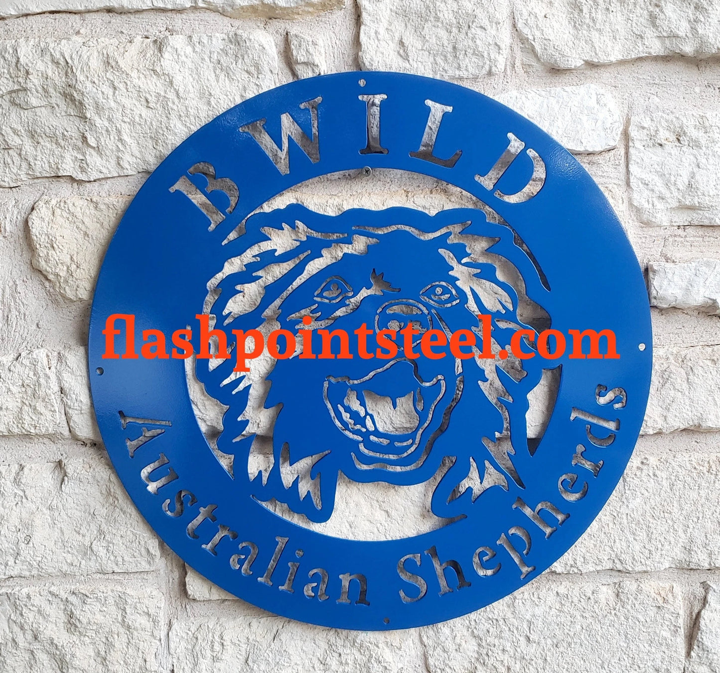 Australian Shepherd Dog Breed Sign, Entrance Sign, Wall Decor, Plasma Cut Steel Sign, Custom Sign, Welcome Sign, Personalized, Home Decor Laser Cut Metal Signs Custom Gift Ideas