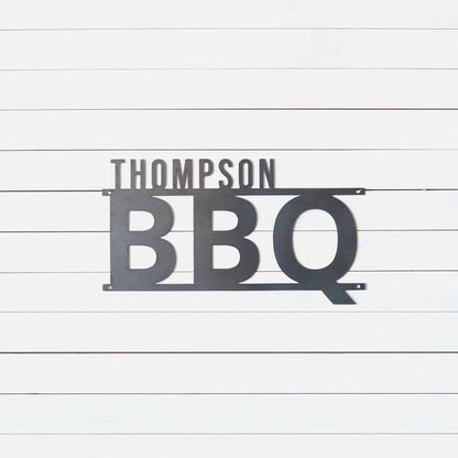 Personalized Bbq Sign, Grill Sign, Metal Bbq Sign, Outdoor Kitchen Sign, Barbeque Sign, Backyard Sign, Dads Grill Sign, Bbq Pit Sign, Laser Cut Metal Signs Custom Gift Ideas