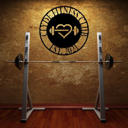 Gym Sign V2, Gym Decor, Gym Sign, Home Gym Sign, Personalized Sign, Gym Wall Art Laser Cut Metal Signs Custom Gift Ideas
