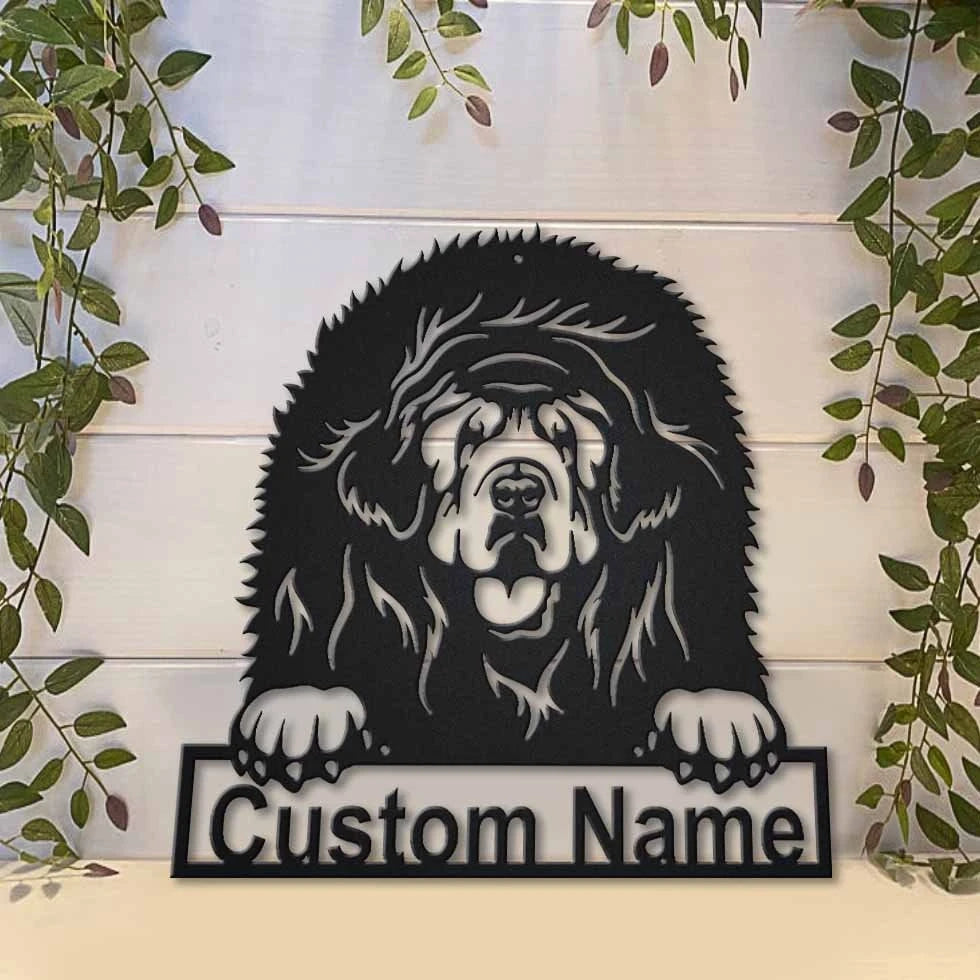 Personalized Tibetan Mastiff Dog Metal Sign Art, Custom Tibetan Mastiff Dog Metal Sign, Dog Gift, Birthday Gift, Animal Funny, Laser Cut Metal Signs Custom Gift Ideas