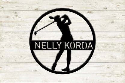 Golf Sign, Personalized Golf Decor, Golf Wall Art, 19th Hole Sign, Bar Sign, Metal Golf Sign, Golf Gifts For Men, Man Cave Sign Laser Cut Metal Signs Custom Gift Ideas