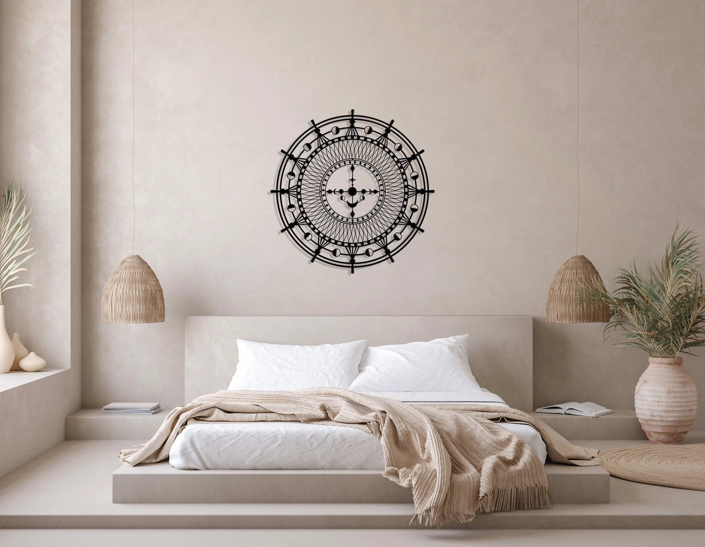 Moon Metal Wall Art, Metal Wall Decor, Sun And Moon, Bedroom Wall Decor, Living Room Wall Art, Above Bed Wall Decor, Housewarming Gift,, Metal Laser Cut Metal Signs Custom Gift Ideas