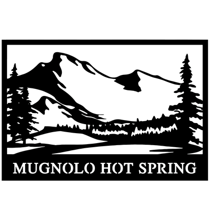 Mountains Metal Kitchen Wall Decor, Cut Metal Sign Laser Cut Metal Signs Custom Gift Ideas