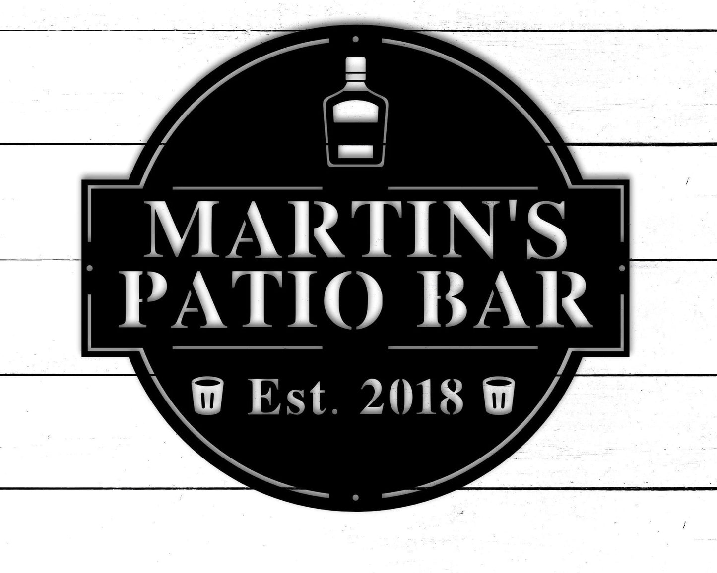 Personalized Bar Metal Sign For Home Bar, Custom Metal Bar Sign, Patio Bar Sign, Pool Bar Drink Sign, Home Bar Sign,mancave Sign,outdoor Bar Laser Cut Metal Signs Custom Gift Ideas