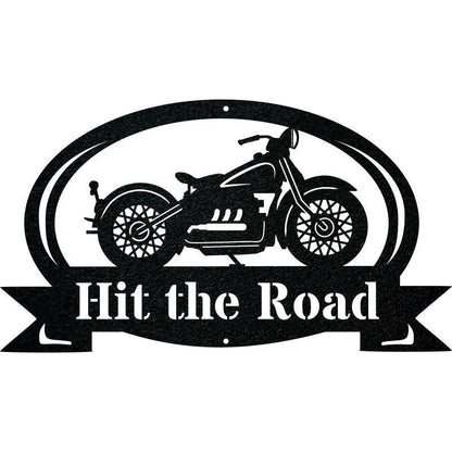 Motorcycle Metal Sign Metal Garage Sign Personalized Metal Art Steel Metal Art Fathers Day Gift Motor Bike Metal Sign Laser Cut Metal Signs Custom Gift Ideas