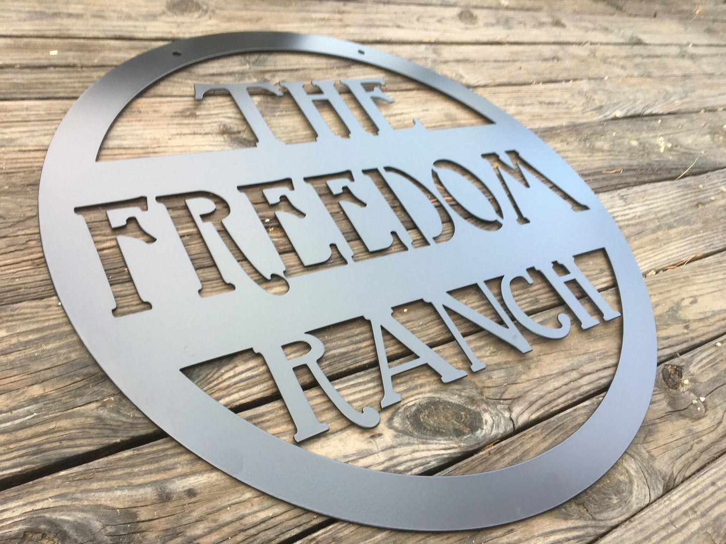 Custom Metal Farm Sign Custom Metal Sign Personalized Farm Sign Metal Ranch Sign