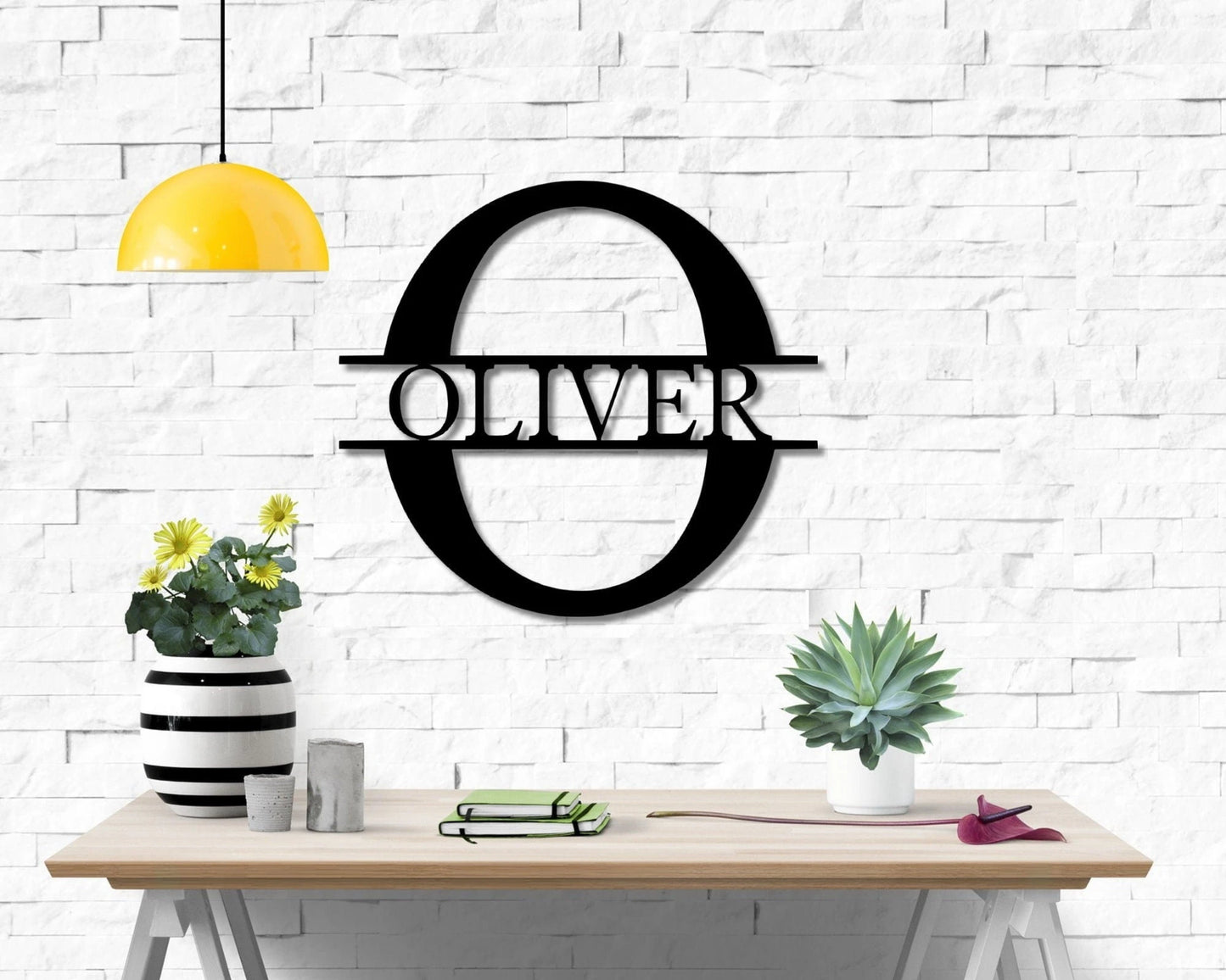 Personalized Monogram Name Sign Rustic Metal Sign Wedding, Anniversary, Housewarming Gift Farmhouse Decor Laser Cut Metal Signs Custom Gift Ideas