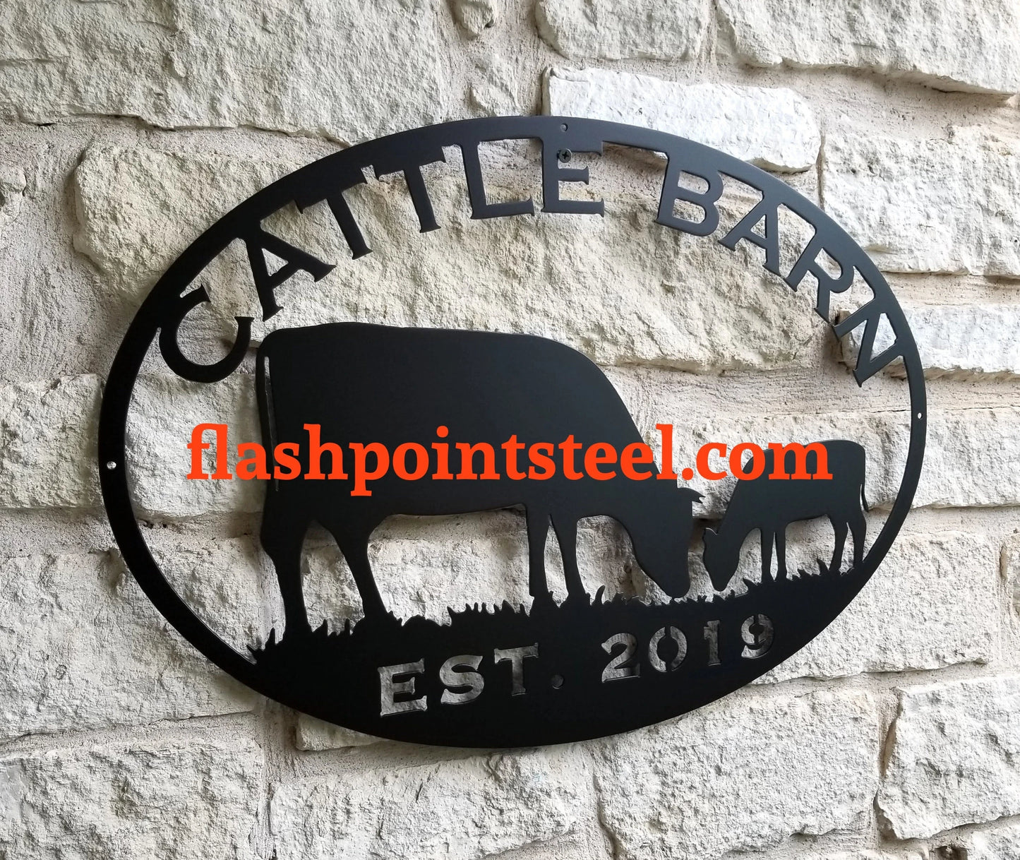 Cattle Farm Metal Sign, Cow Ranch, Custom Cow Calf, Farmer Sign, Personalized, Established, Plasma Cut Steel Sign, Animals Farm, Farmhouse Laser Cut Metal Signs Custom Gift Ideas