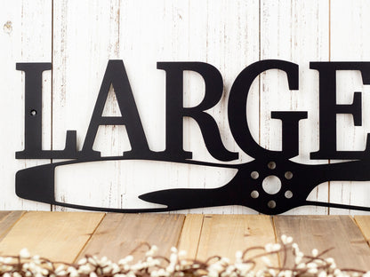 Custom Family Established Name Sign, Pilot Gift, Metal Wall Decor, Custom Family Sign, Aviation, Airplane, Personalized Sign Laser Cut Metal Signs Custom Gift Ideas